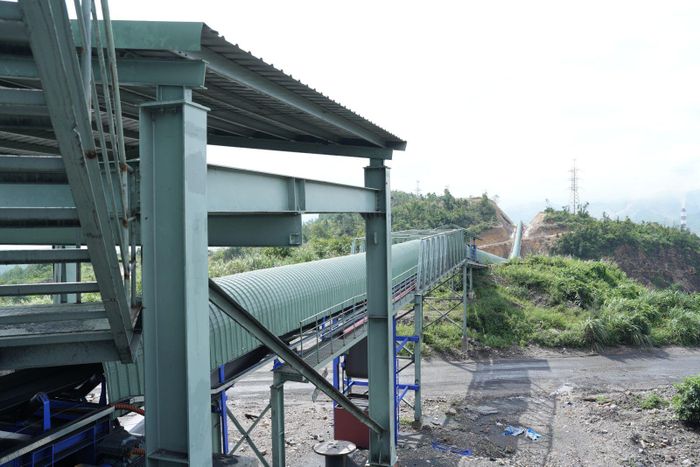 Hệ thống băng tải vận chuyển than Núi Béo - Hà Tu - Trung tâm Chế biến - Làng Khánh