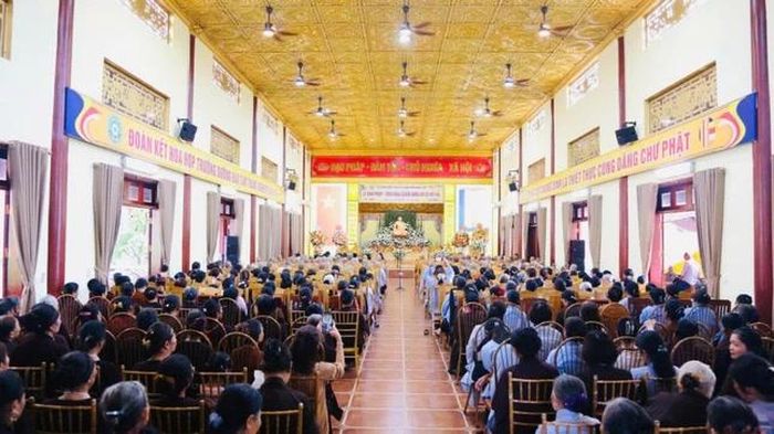 Quang cảnh buổi lễ