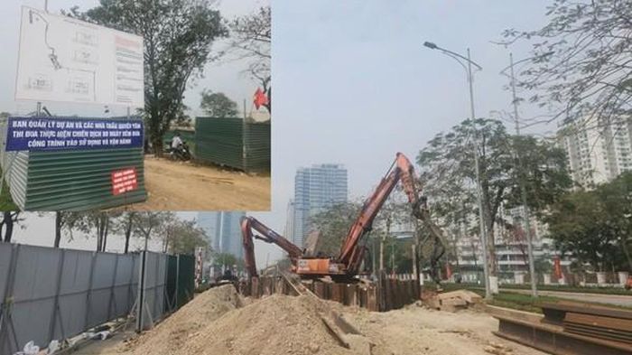 Hà Nội khẩn trương triển khai các dự án chống ngập trước mùa mưa 2026. Ảnh: Minh Hạnh