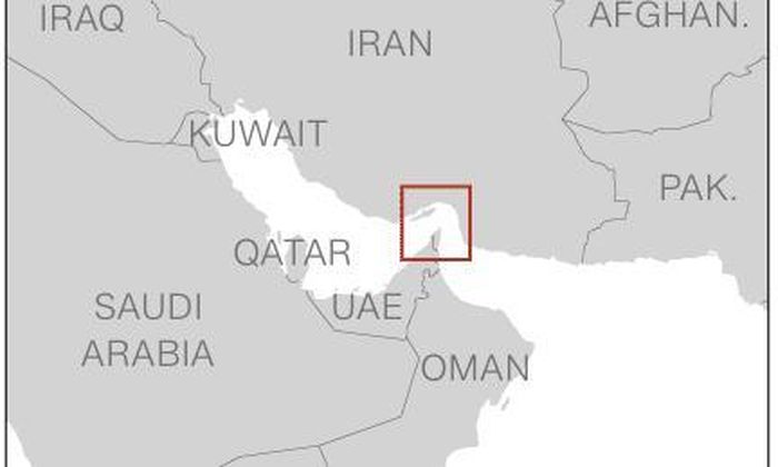 Vị trí eo biển Hormuz chiến lược - Ảnh: CNN