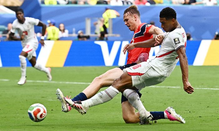 Na Uy đấu với Anh ở tứ kết World Cup 2026. (Ảnh: Reuters)