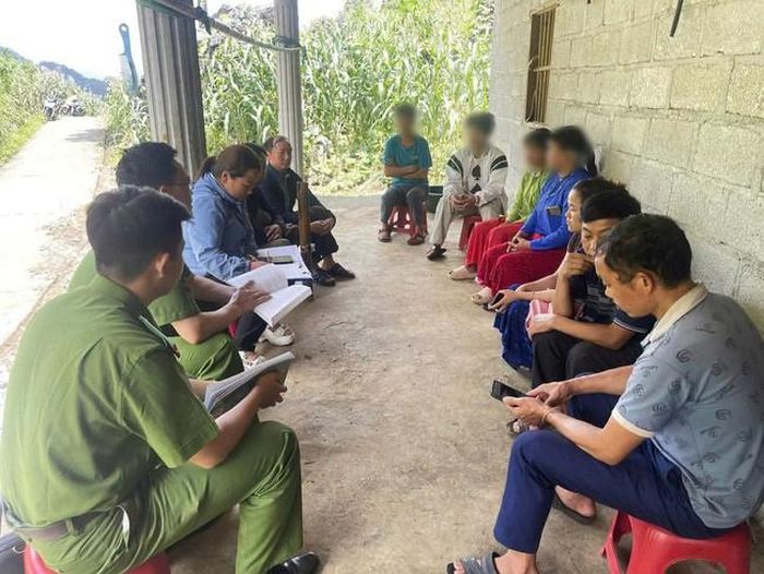 Phát hiện sự việc, gia đình và chính quyền địa phương đã kịp thời phối hợp tuyên truyền, vận động, ngăn chặn nguy cơ tảo hôn - (ảnh CATQ).