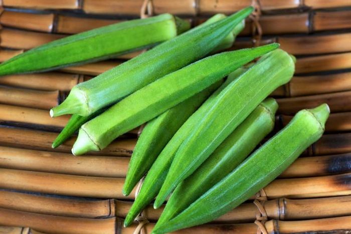 Đậu bắp chứa cả canxi, magie và vitamin K.