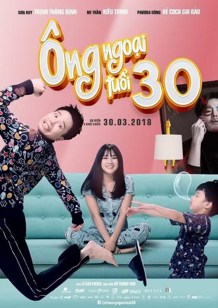 Trịnh Thăng Bình từng gây ấn tượng với netizen khi vào vai Sơn Huy - Ông Ngoại Tuổi 30.