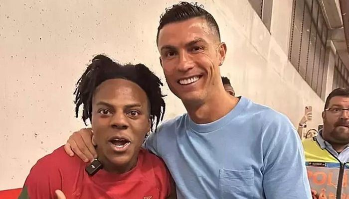 Speed vui mừng khi được gặp thần tượng Ronaldo năm 2023