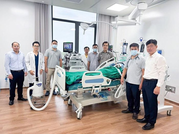 Nạn nhân trước khi được chuyển đến Bệnh viện Chợ Rẫy