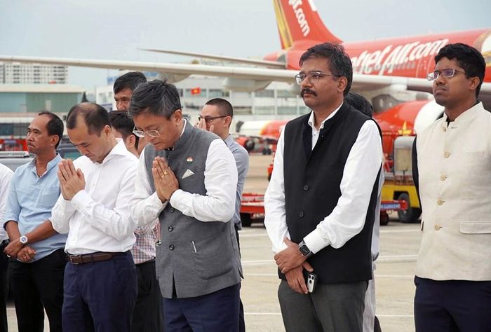 Công tác bàn giao và hồi hương thi thể các nạn nhân diễn ra đúng quy định pháp luật, phù hợp với phong tục, tín ngưỡng và yêu cầu của gia đình nạn nhân. Ảnh: Sở Ngoại vụ TP.HCM