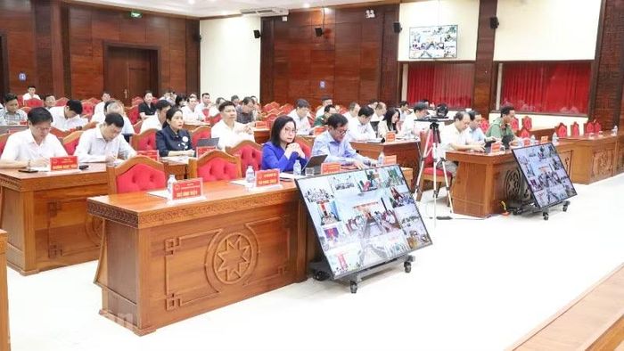 Các đại biểu dự hội nghị.