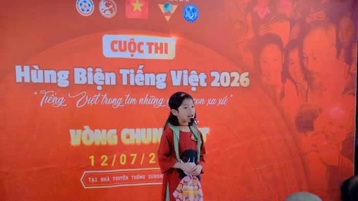 Cuộc thi không đơn thuần là sân chơi về ngôn ngữ mà còn là dịp để các em thể hiện tình yêu quê hương, niềm tự hào dân tộc và ý thức gìn giữ tiếng mẹ đẻ.