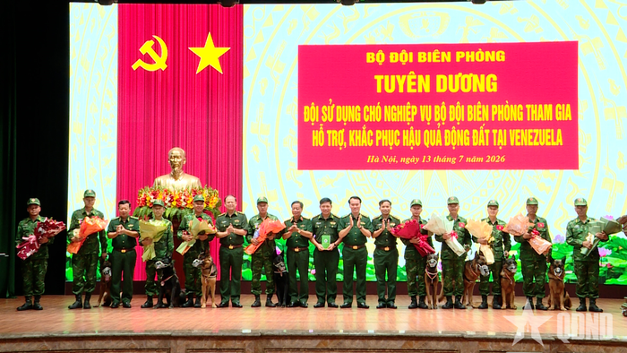  Bộ tư lệnh Bộ đội Biên phòng biểu dương lực lượng tham gia hỗ trợ, khắc phục hậu quả động đất tại Venezuela.