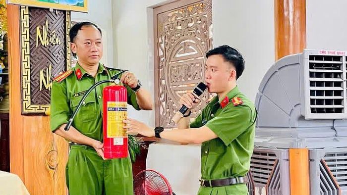 Các chương trình của Công an xã triển khai thiết thực vá ý nghĩa.