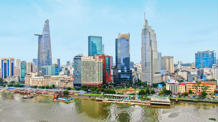 Khu vực Bến Bạch Đằng, TPHCM (ẢNH: HOÀNG HÙNG)