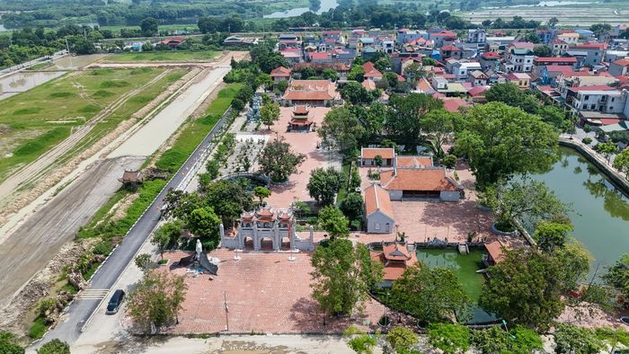  Xã Thư Lâm gìn giữ được nhiều công trình văn hóa có giá trị. Ảnh: TIẾN CƯỜNG 