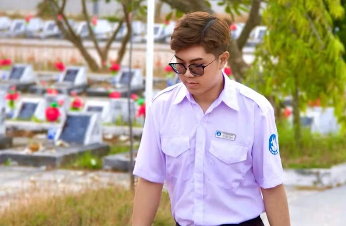 Nguyễn Trọng, sinh viên năm 3 Trường Đại học Nam Cần Thơ, Liên Chi hội trưởng Liên Chi hội Sinh viên An Giang.