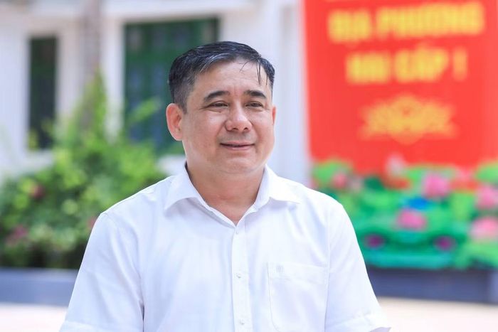  Ông Nguyễn Trọng Hải, Trưởng ban Xây dựng Đảng xã Thư Lâm. Ảnh: Hữu Thắng. 