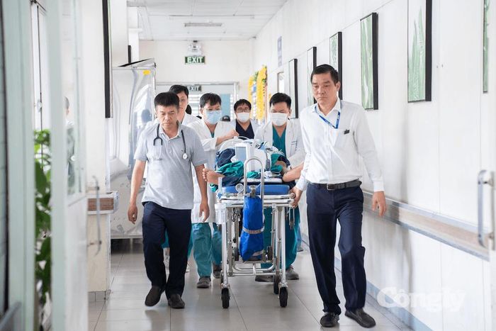 Bệnh nhân đến Bệnh viện Chợ Rẫy.