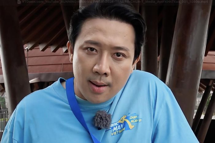 Trấn Thành trong "Running Man Việt Nam 2026: Chúa tể thời gian". 