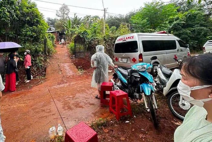 Hiện trường xảy ra vụ việc. Ảnh: L.N