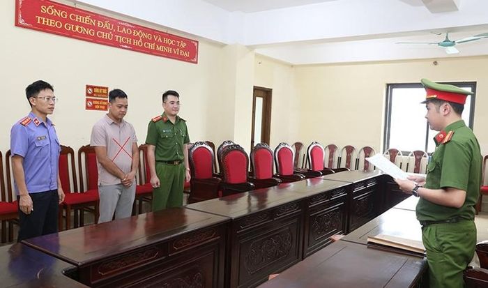 Kiểm sát việc thi hành Quyết định khởi tố bị can Nguyễn Mạnh Cường.