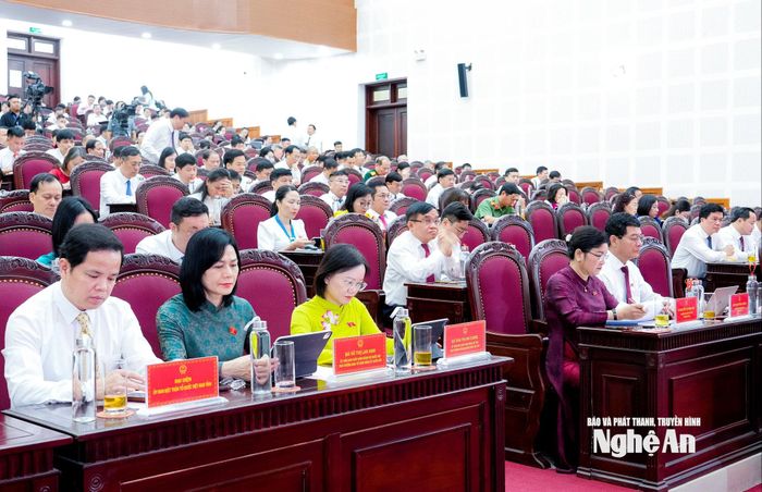 Các đại biểu dự Kỳ họp thứ 4 HĐND tỉnh khóa XIX, nhiệm kỳ 2026 - 2031. Ảnh: Thành Duy