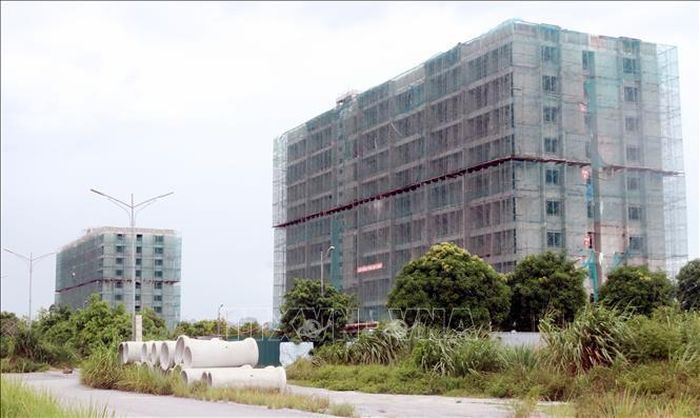 Dự án nhà ở xã hội Bệnh viện Bạch Mai gồm 2 tòa nhà cao 10 tầng với 432 căn hộ.