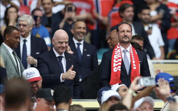 Chủ tịch FIFA Gianni Infantino cho biết tổ chức này sẽ thảo luận khả năng tiếp tục mở rộng World Cup lên 64 đội. Ảnh AFP/TTXVN