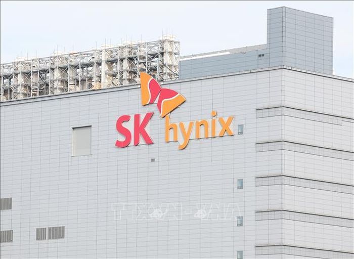 Trụ sở công ty SK hynix tại Incheon, Hàn Quốc. Ảnh: Yonhap/TTXVN