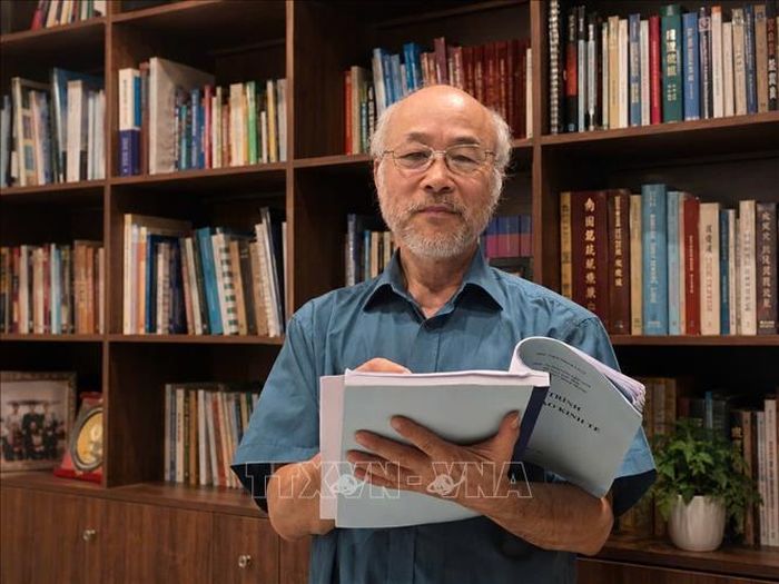 PGS, TS Nguyễn Văn Lịch, Giảng viên Bộ môn Kinh doanh Kinh tế, Trường Đại học Công nghệ Giao thông Vận tải nhận định mục tiêu có khoảng 10.000 doanh nghiệp Việt tham gia chuỗi cung ứng FDI hoàn toàn có cơ sở thực tiễn vững chắc. Ảnh: Diệu Thúy/TTXVN