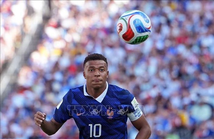 Tiền đạo Pháp Kylian Mbappe. Ảnh: THX/TTXVN phát