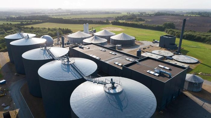 Các nhà máy biogas tập trung ở Đan Mạch rất phát triển. Ảnh: hyperthermics.com