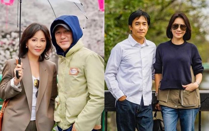 Vợ chồng Lưu Gia Linh đã ở bên nhau gần 40 năm mà không có con chung. (Nguồn: Sohu).