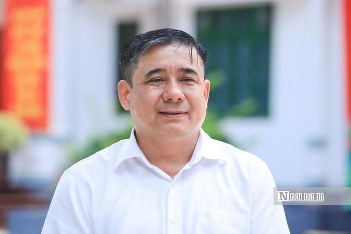 Ông Nguyễn Trọng Hải - Trưởng ban Xây dựng Đảng xã Thư Lâm (Ảnh: Hữu Thắng).