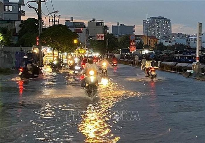 Triều cường tại nhiều khu vực ven biển có xu hướng tăng. Ảnh minh họa. Nguồn: TTXVN