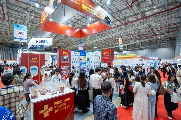 Vietnam Medi-Pharm Expo 2026 dự kiến thu hút đông đảo doanh nghiệp và khách tham quan. Ảnh: Uyên Hương/Bnews/vnanet.vn
