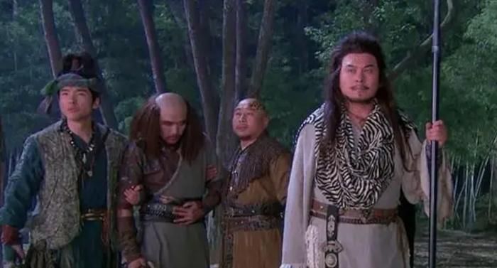 Nhóm nhân vật Sử gia ngũ huynh đệ (Năm anh em họ Sử) của Vạn Thọ sơn trang trong bộ phim truyền hình kiếm hiệp Thần điêu đại hiệp phiên bản 2006. Ảnh: Sohu