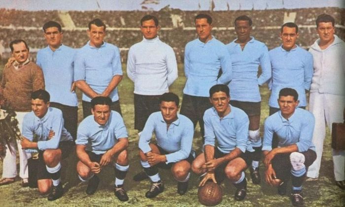 Đội hình đội tuyển Uruguay vô địch World Cup 1930. Nguồn: These Football Times