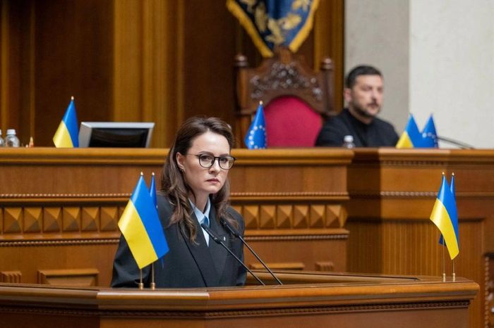 Thủ tướng Ukraine Yuliia Svyrydenko. Ảnh tư liệu: AFP.