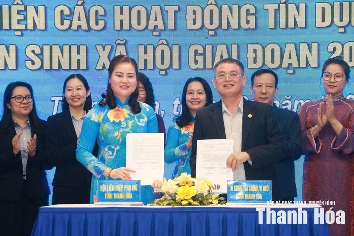 Tổ chức TCVM Thanh Hóa ký kết chương trình phối hợp với Hội Liên hiệp Phụ nữ tỉnh Thanh Hóa.
