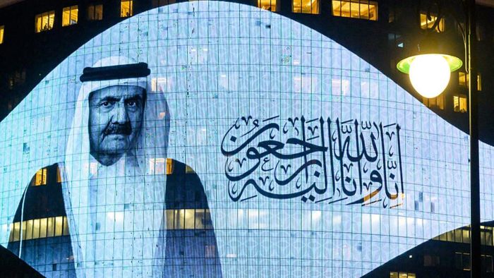 Ấn Độ và Pakistan quốc tang tưởng niệm cựu Quốc vương Qatar. Ảnh: DD India.