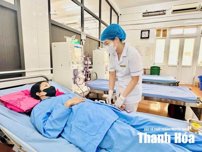 Bệnh nhân chạy thận tại Bệnh viện Đa khoa tỉnh Thanh Hóa - những người đang rất cần nguồn tạng hiến.