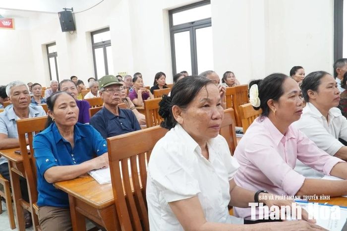 Cán bộ, hội viên nông dân tham gia lớp tập huấn.