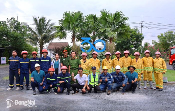 Các lực lượng tham gia diễn tập phương án
