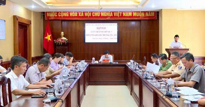 Quang cảnh họp báo. Ảnh: Nhật Trường
