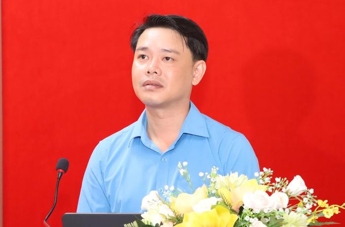 Ông Bùi Hoài Nam phát biểu tại hội nghị.