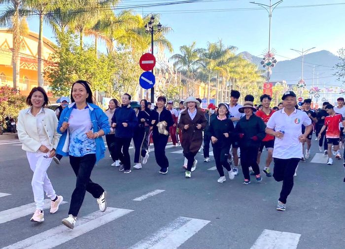 Phong trào thể thao quần chúng tại phường Lang Biang - Đà Lạt ngày càng phát triển