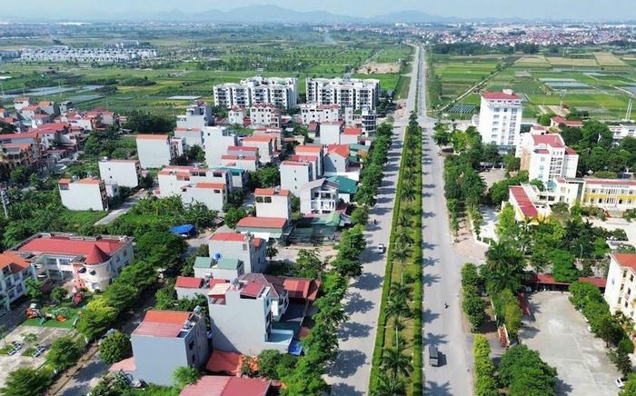 Một góc xã Quang Minh