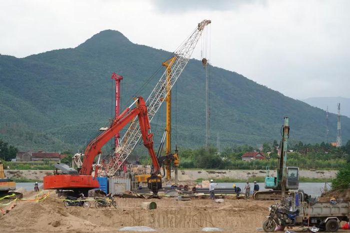 Công trường thi công dự án. Nguồn ảnh: Báo Gia Lai