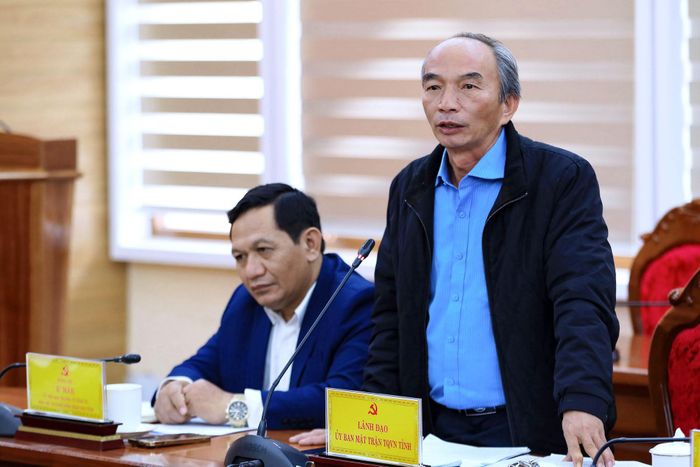 Phó Chủ tịch Ủy ban MTTQ Việt Nam tỉnh Lâm Đồng Nguyễn Phú Nghĩ đề xuất nhiều giải pháp tiếp cận, nâng cao hiệu quả dân vận