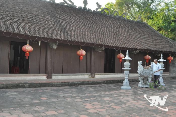 Đình làng được coi là "trái tim" của làng Hộ Lệnh, xã Điềm Thụy.