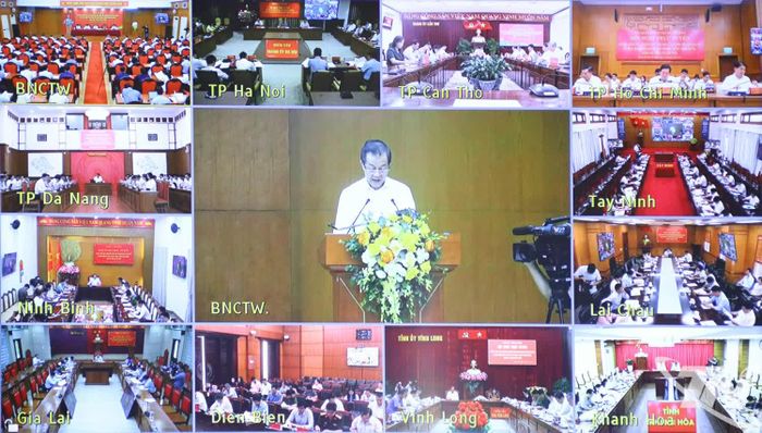 Hội nghị được tổ chức theo hình thức trực tuyến.